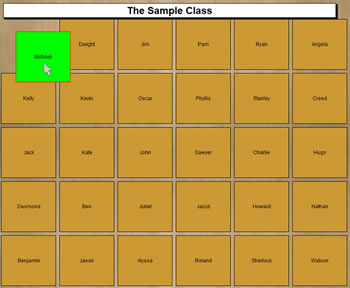 Seating Chart Tool Screenshot